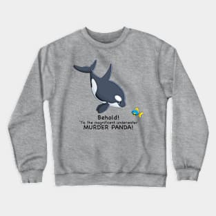 Underwater Murder Panda! Crewneck Sweatshirt